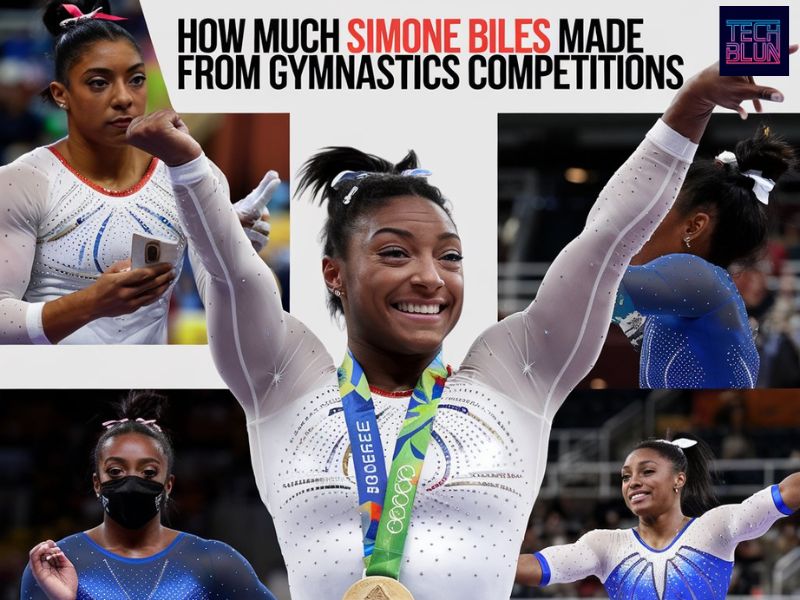 How Much Simone Biles Made From Gymnastics Competitions